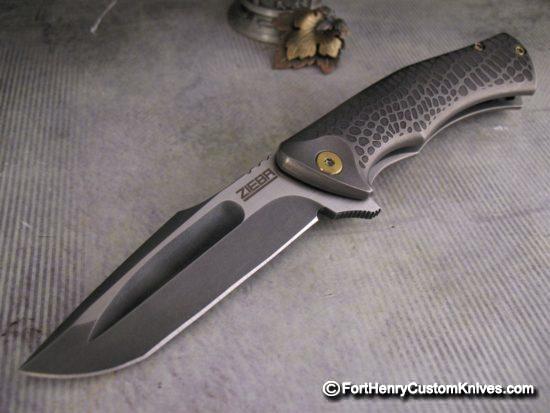 Michael Zieba / Jason Knight - Custom Mini-S5 Flipper - Silver Backspacer