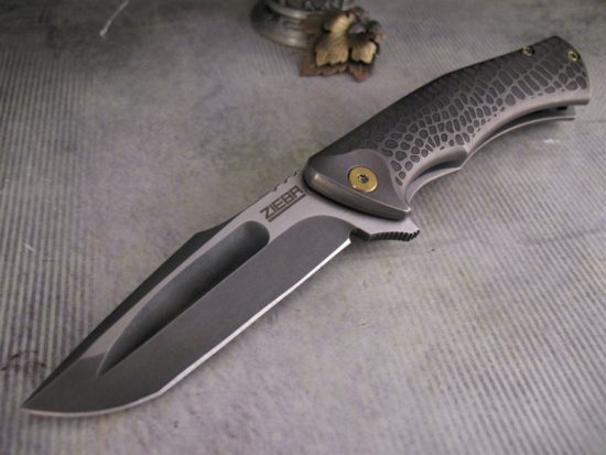 Michael Zieba / Jason Knight - Custom Mini-S5 Flipper - Silver Backspacer