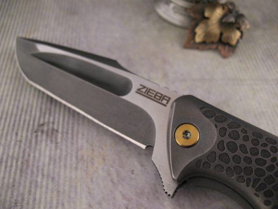 Michael Zieba / Jason Knight - Custom Mini-S5 Flipper - Silver Backspacer - Image 4