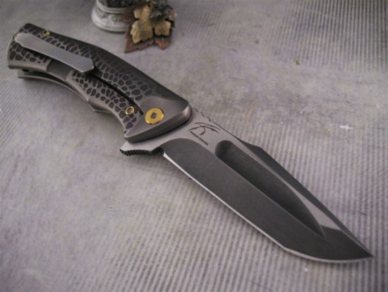Michael Zieba / Jason Knight - Custom Mini-S5 Flipper - Silver Backspacer - Image 6