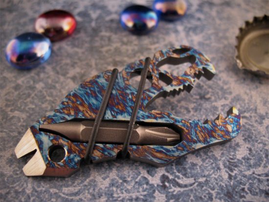 Thompson Knife & Tool - Ti-Rex Tool - Custom Ano - Image 2