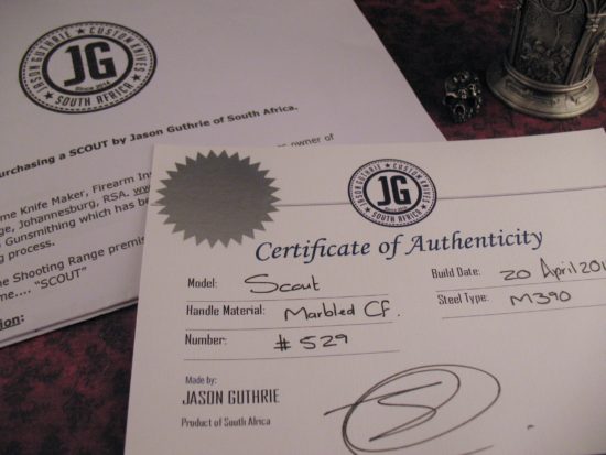 Jason Guthrie - Custom Scout - Carbon Fiber - Image 10