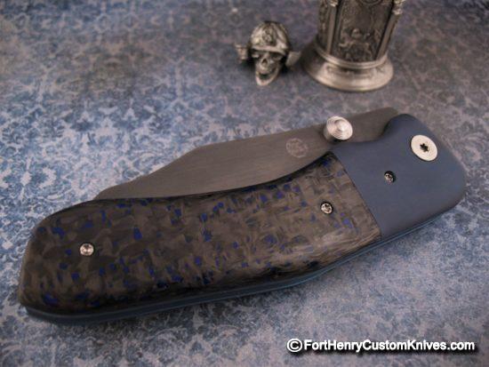 K.C. Gray - Custom Boomslang - Blue Black Carbon Fiber - Image 2