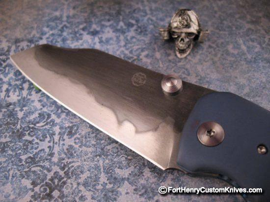 K.C. Gray - Custom Boomslang - Blue Black Carbon Fiber - Image 4