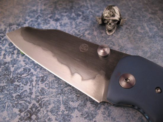 K.C. Gray - Custom Boomslang - Blue Black Carbon Fiber - Image 4