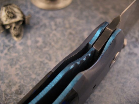 K.C. Gray - Custom Boomslang - Blue Black Carbon Fiber - Image 5