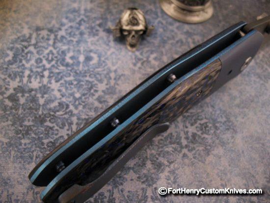 K.C. Gray - Custom Boomslang - Blue Black Carbon Fiber - Image 6