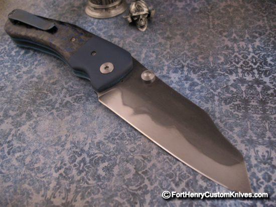 K.C. Gray - Custom Boomslang - Blue Black Carbon Fiber - Image 7
