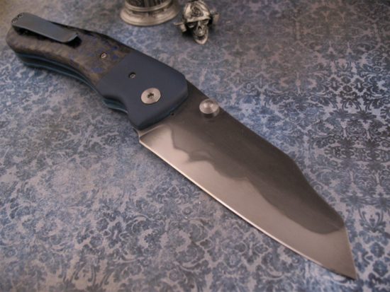 K.C. Gray - Custom Boomslang - Blue Black Carbon Fiber - Image 7