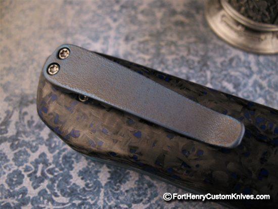 K.C. Gray - Custom Boomslang - Blue Black Carbon Fiber - Image 8
