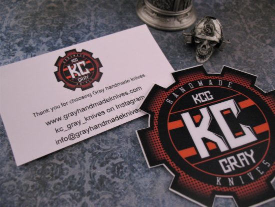 K.C. Gray - Custom Boomslang - Blue Black Carbon Fiber - Image 9