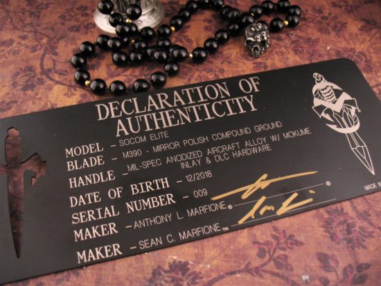 Anthony Marfione - Custom Socom Elite - Mokume Insert - 09 - Image 10