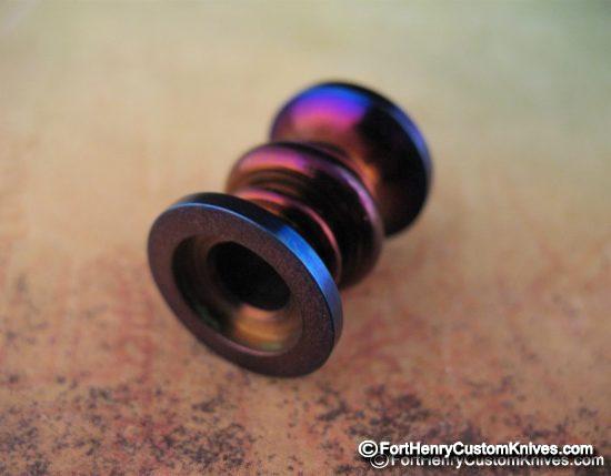 Ti_Gear_Design - Lg Titanium Spool Bead - Image 4