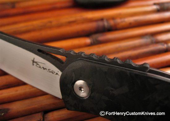 Kansei Matsuno - Large Friction Folder - GLow In The Dark Carbon Fiber - Image 5