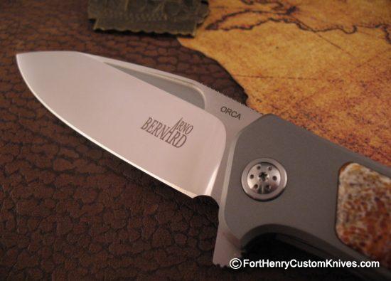 Arno Bernard - NEW Orca Dual Opening - Kudu Horn Inlay - Image 4