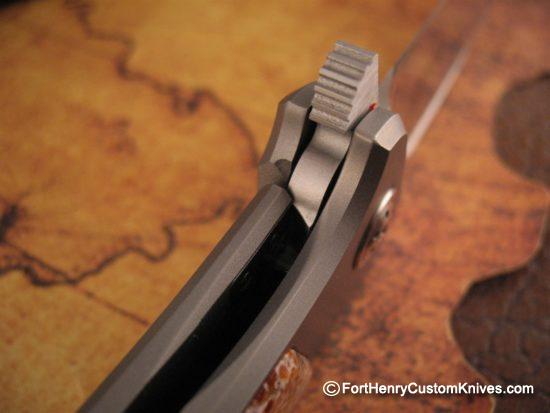 Arno Bernard - NEW Orca Dual Opening - Kudu Horn Inlay - Image 5