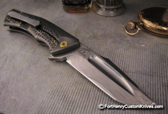 Michael Zieba / Jason Knight - Custom Mini-S5 - Snake - San Mai - Image 7