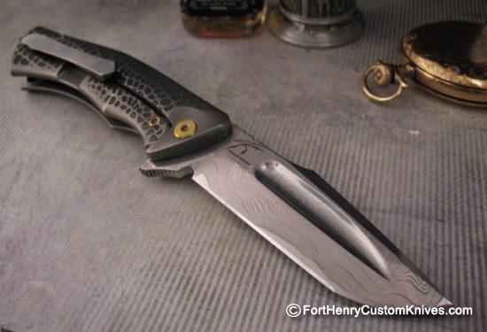 Michael Zieba / Jason Knight - Custom Mini-S5 - Snake - San Mai - Image 7