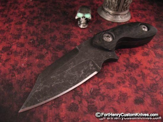 Jim Skelton - Custom Little Finger - Carbon Fiber - Kydex Sheath