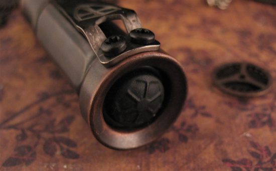 Mitch Lum / Dawson Machine - Custom Copper Todai - Steel Flame - Image 4