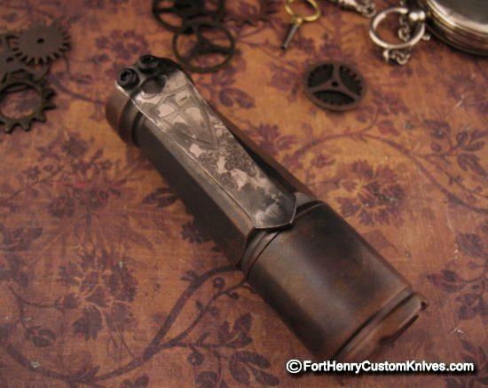 Mitch Lum / Dawson Machine - Custom Copper Todai - Steel Flame