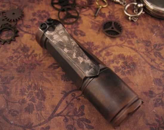 Mitch Lum / Dawson Machine - Custom Copper Todai - Steel Flame