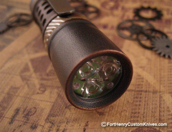 Barrel Custom Flashlight - Custom Copper M2JN - Gen 3 - Image 4