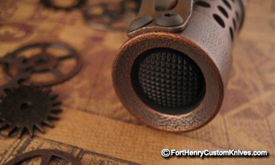 Barrel Custom Flashlight - Custom Copper M2JN - Gen 3 - Image 5