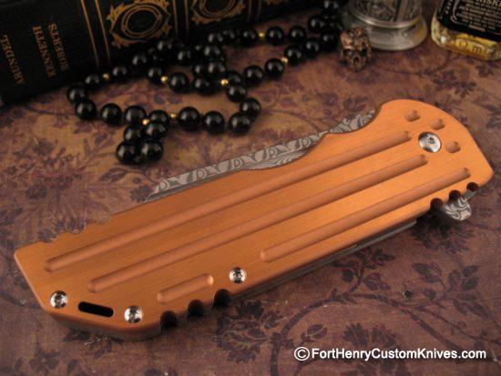 Alpha Hunter - Copperhead War Bowie - Damasteel - #10 - Image 2