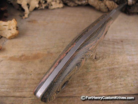Nathan Carothers - Rare EDC3 - Delta 3V - Rag Micarta - Image 6