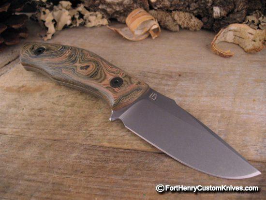 Nathan Carothers - Rare EDC3 - Delta 3V - Rag Micarta - Image 7