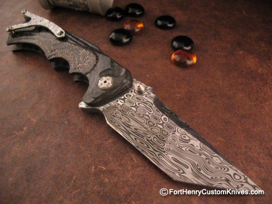 Brian Tighe - Presentation Tighe Fighter Flipper - Damasteel - Image 8
