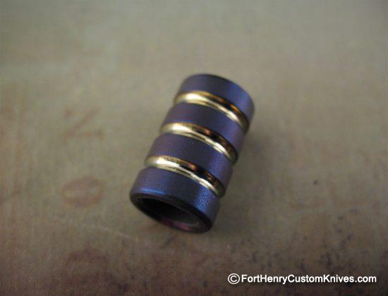 Ti_Gear_Design - Titanium Lanyard Bead - Small - Image 4