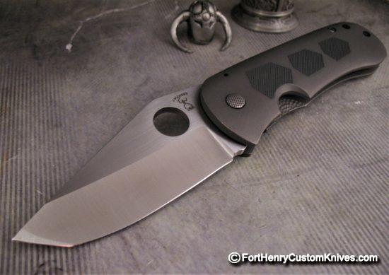 Mcnees Custom Knives - Dixon Tanto Framelock - Modified Tanto