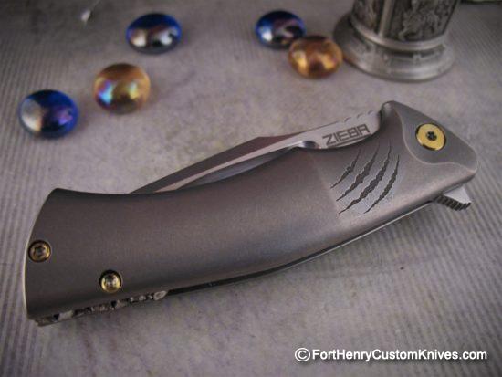 Michael Zieba / Jason Knight - Mini-S5 Freedom - Timascus Clip - Image 2