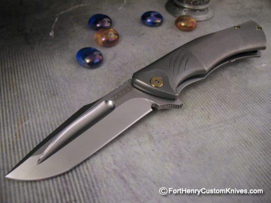 Michael Zieba / Jason Knight - Mini-S5 Freedom - Timascus Clip