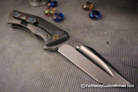 Michael Zieba / Jason Knight - Mini-S5 Freedom - Timascus Clip - Image 8