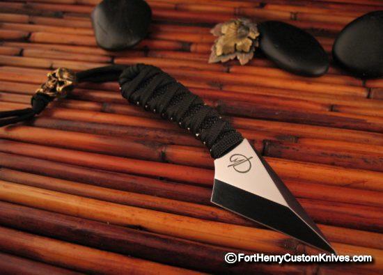 Denis Mura - Skull Kiridashi EDC w/Leather Sheath