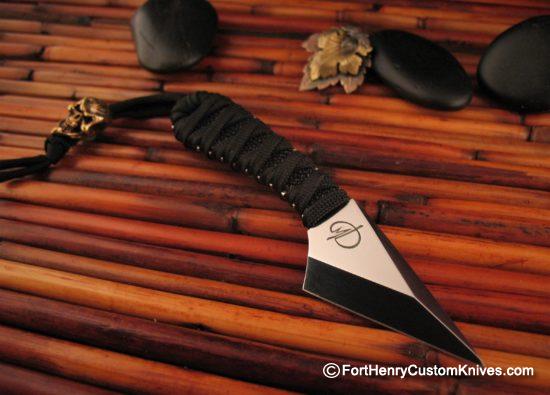 Denis Mura - Skull Kiridashi EDC w/Leather Sheath