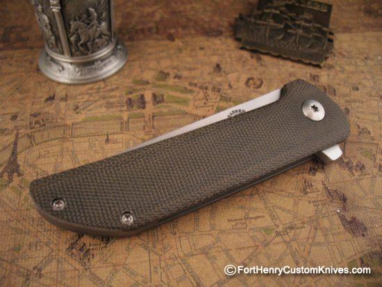 John Barker - Custom Kwik’un Flipper - Chisel Ground - Image 2