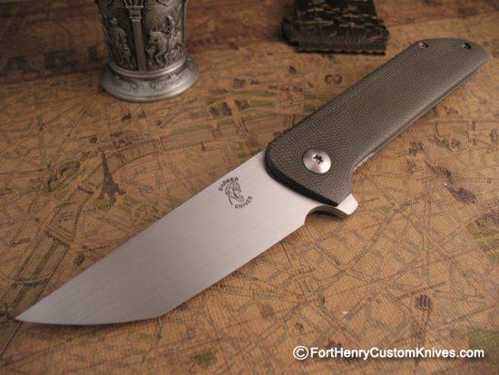 John Barker - Custom Kwik’un Flipper - Chisel Ground