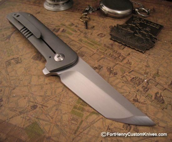 John Barker - Custom Kwik’un Flipper - Chisel Ground - Image 7