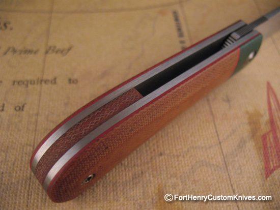 Enrique Pena - Custom Front Flipper Barlow - Free Leather Sheath - Image 6