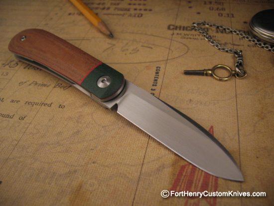 Enrique Pena - Custom Front Flipper Barlow - Free Leather Sheath - Image 8