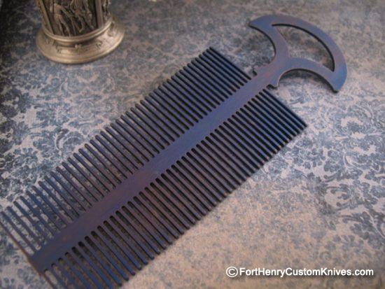 John Gray - Titanium Beard Comb / Bottle Opener