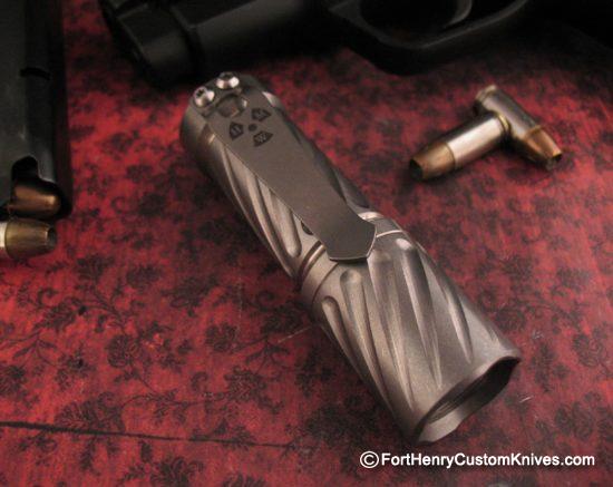 Hanko Machine Works - Stonewashed Titanium Twisted Trident - Image 2