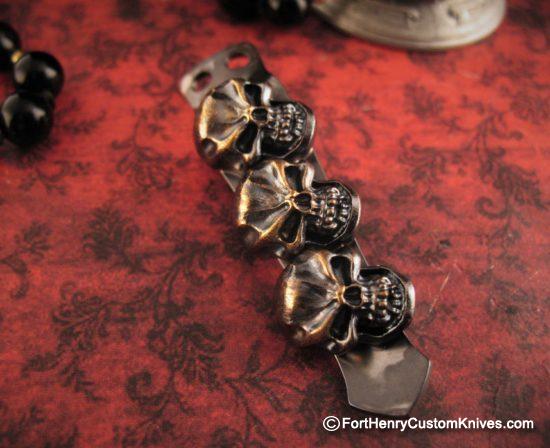 Steel Flame - Rare Three Small Darkness - Flashlight Clip - Image 2