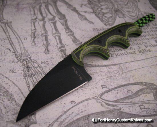 Alan Folts - Custom Tactical Wharncliff Minimalist - Carbon Fiber