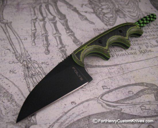 Alan Folts - Custom Tactical Wharncliff Minimalist - Carbon Fiber