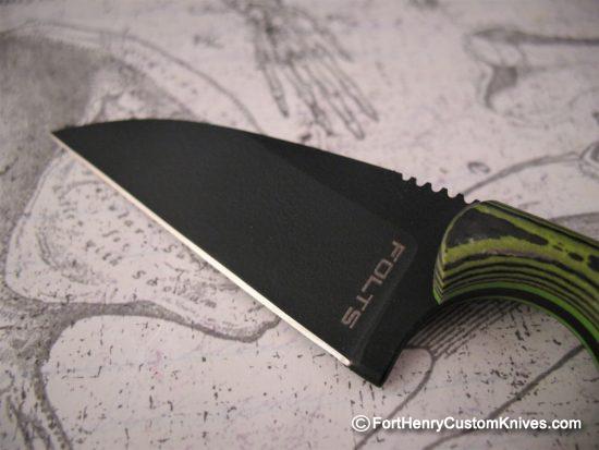 Alan Folts - Custom Tactical Wharncliff Minimalist - Carbon Fiber - Image 3